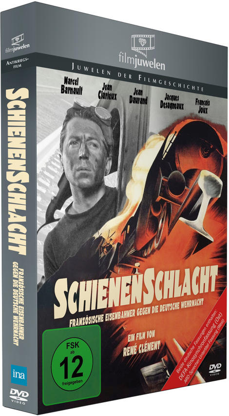 DVD-Box. Ein Kriegsfilm-Poster. Deutscher Text, Bilder von Soldaten und Explosionen. Der Titel ist sichtbar.