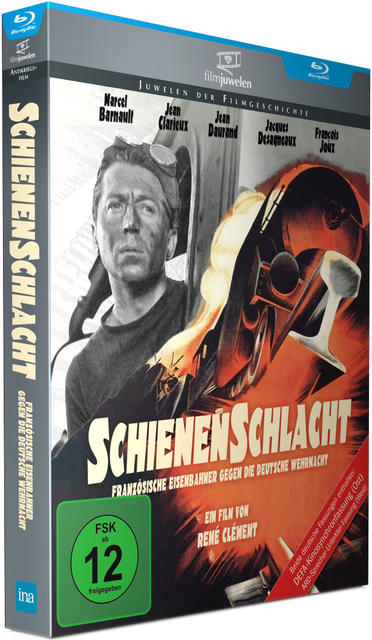 Blu-ray-Box, Filmplakat mit Mann, rote und blaue Farben.