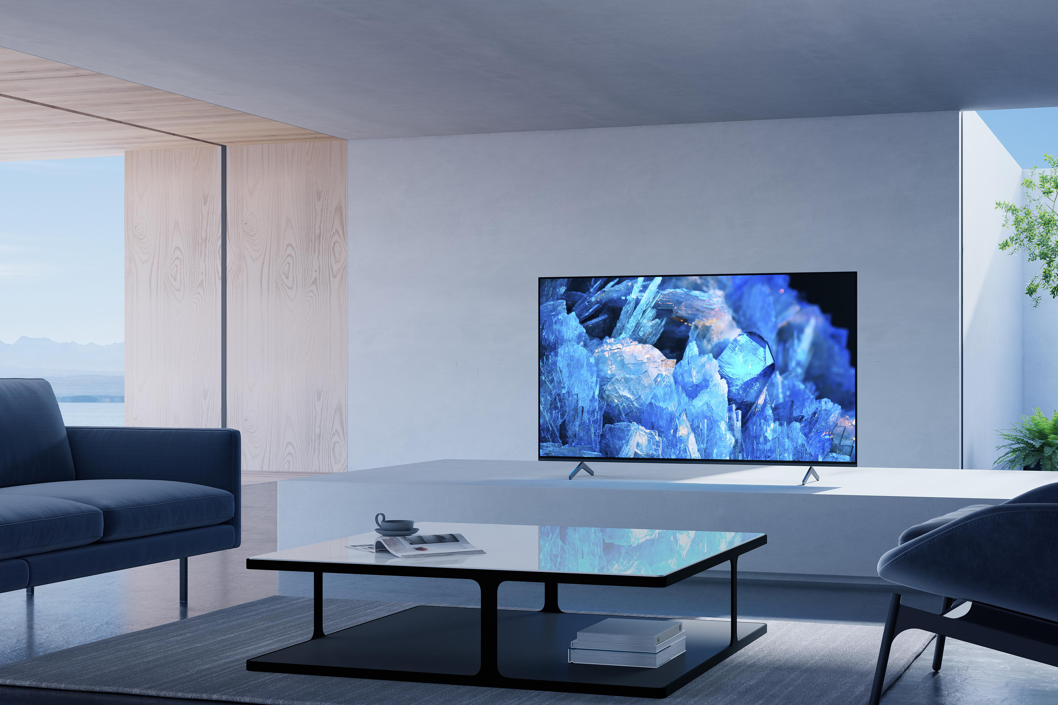 SONY BRAVIA XR-55A75K OLED TV (Flat, 55 Zoll / 139 cm, OLED 4K, SMART TV, Google TV)