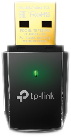 Tp-link Archer T2u Ac600 Dual Band Wi-fi Usb Adapter Wifi-adapter afbeelding