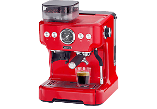 TRISA Barista Plus - Macchina da caffè espresso (Rosso)