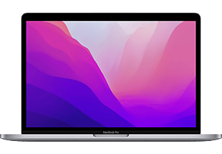 APPLE MacBook Pro (2022) M2 - Notebook (13.3 ", 512 GB SSD, Space Gray)