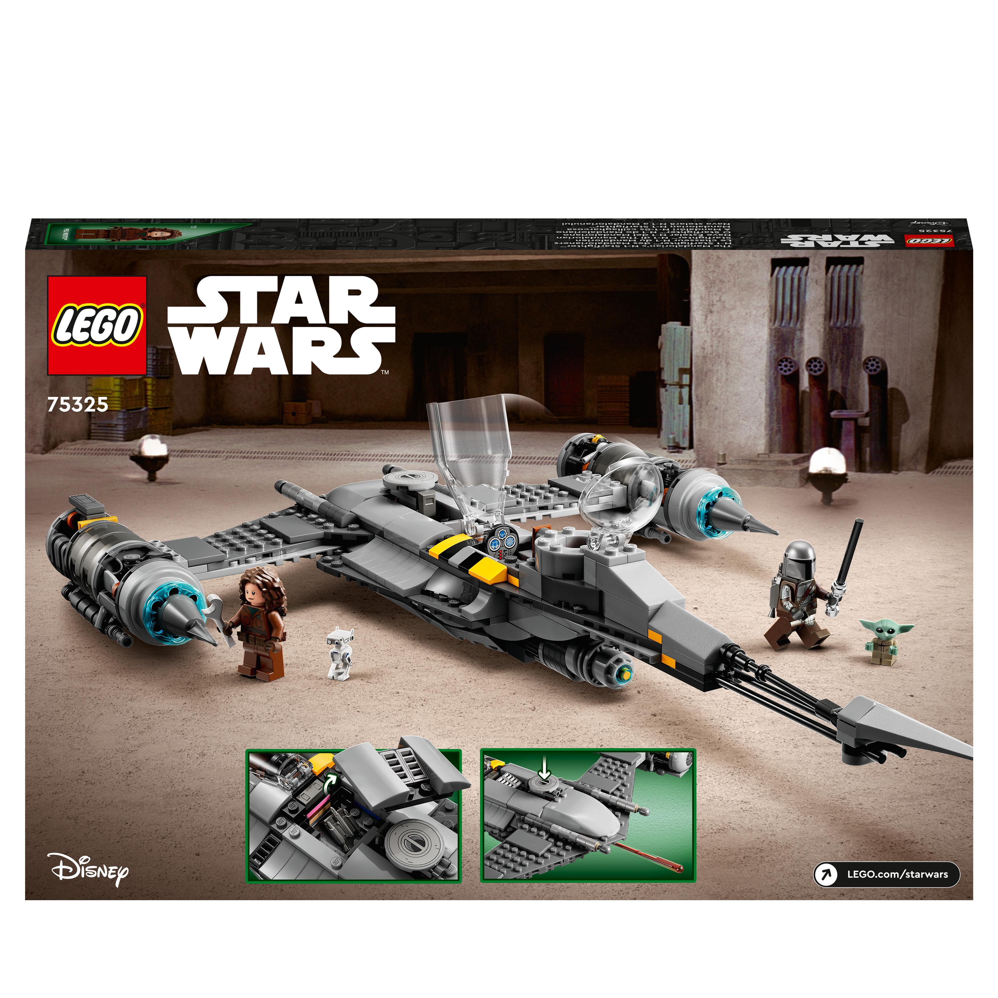 LEGO Star Wars 75325 Der Starfighter Bausatz, des Mehrfarbig Mandalorianers N-1