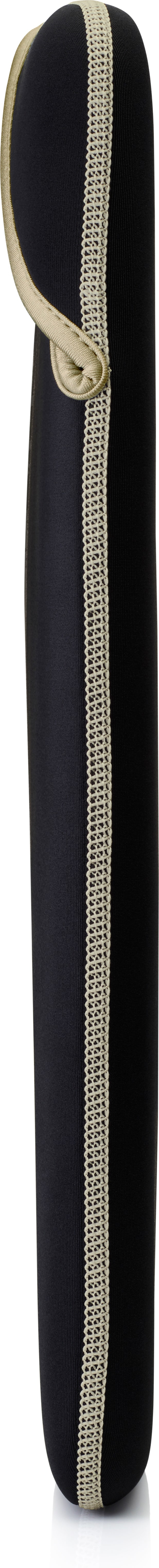 HP Protective Reversible Wende Tablethülle Sleeves für universal Neopren, Schwarz/Gold