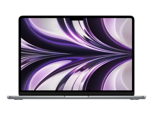 APPLE MacBook Air (2022) M2 - Notebook (13.6 ", 512 GB SSD, Space Gray)