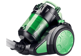 TRISA True Cyclone Comfort Clean T6324 - Staubsauger (Schwarz/Grün)
