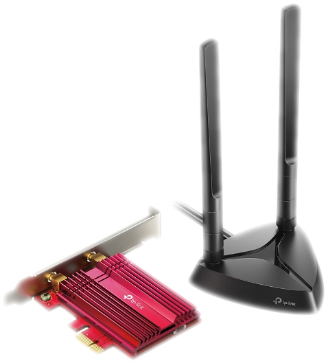 Tp-link Archer Tx3000e Ax3000 Dual Band Wi-fi 6 Bluetooth Pci Express Adapter Wifi- En Bluetoothadapter afbeelding