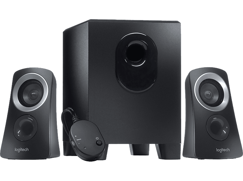  Sistema de altavoces Z323 de Logitech, Negro