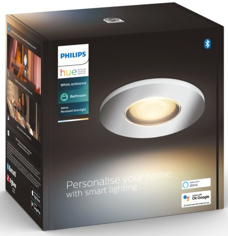 PHILIPS HUE Spot encastrable Smart Adore Chrome (34079400)