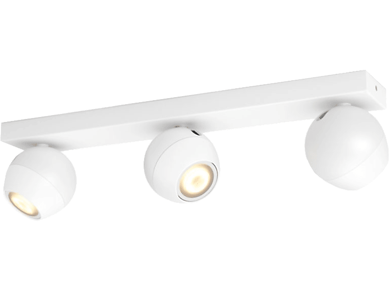 Philips Hue Drievoudige Spot Smart Buckram Wit (33910100)