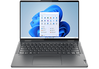 LENOVO Convertible Yoga 7 14IAL7, i7-1260P, 16GB RAM, 1TB SSD, 14 Zoll 2.8K Touch OLED, Storm Grey