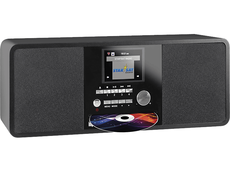 IMPERIAL DABMAN i200CD Internetradio, digital, Radio, DAB, FM, DAB+, Internet Schwarz