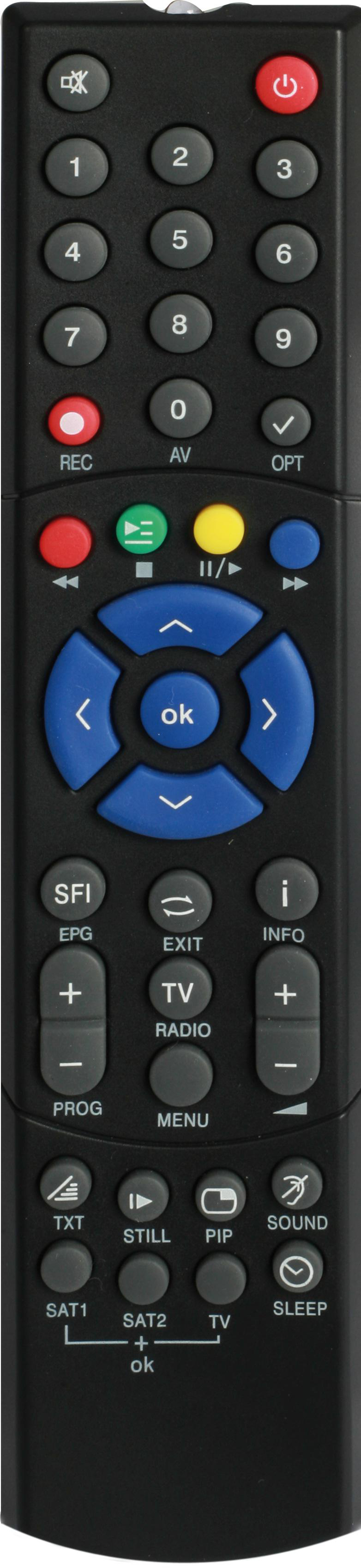 TELESTAR Diginova T 10 IR Receiver (HDTV, DVB-T2 HD, DVB-C, Schwarz)