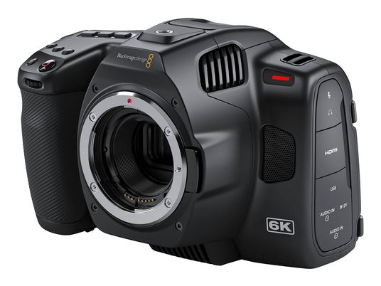 BLACKMAGIC Pocket Cinema Camera 6K Pro - Fotocamera digitale (Nero)
