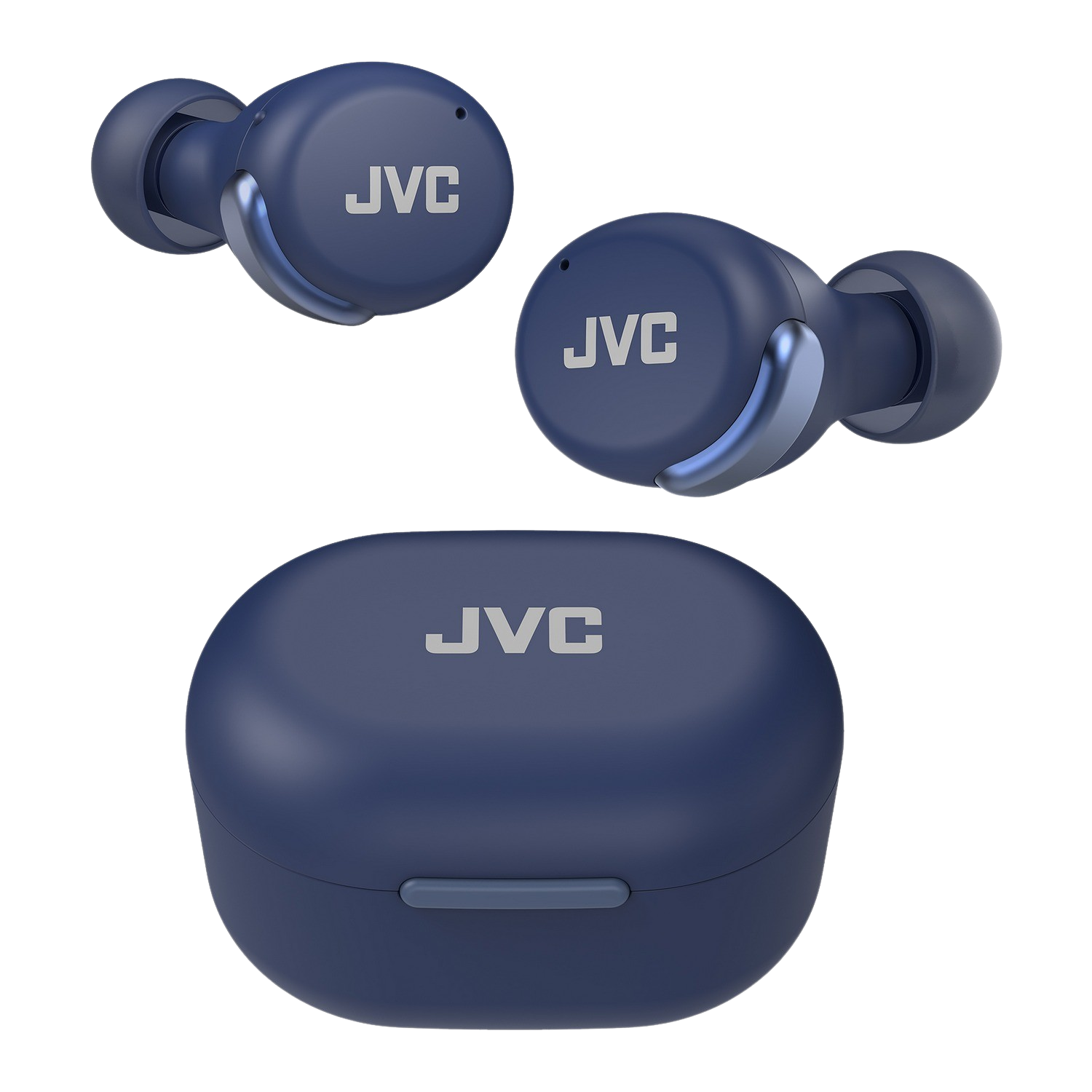 Auriculares True Wireless jvc haa30tau de bluetooth 5.2 anc ipx4 azul estuche carga con cancelación ruido noise haa30t