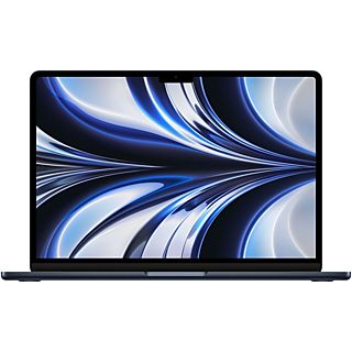 APPLE MacBook Air (2022), 13,6" Retina, Chip M2 de Apple, GPU 10 Núcleos, 8 GB, 512 GB SSD, macOS, Teclado Magic Keyboard Touch ID, Negro
