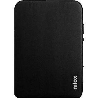 Funda tablet - Nilox Sleeve NXFS002,  Tablet de hasta 11”, Cremallera, Neopreno, Negro