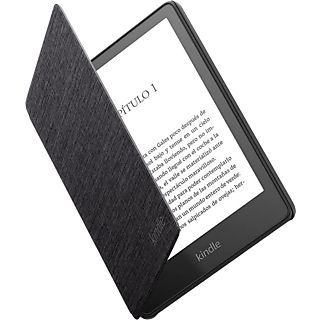 REACONDICIONADO B: Funda eBook - Amazon B08VZCBWN8, Para Kindle Paperwhite de 11.ª generación (modelo de 2021), Tipo libro, Tela, Negro