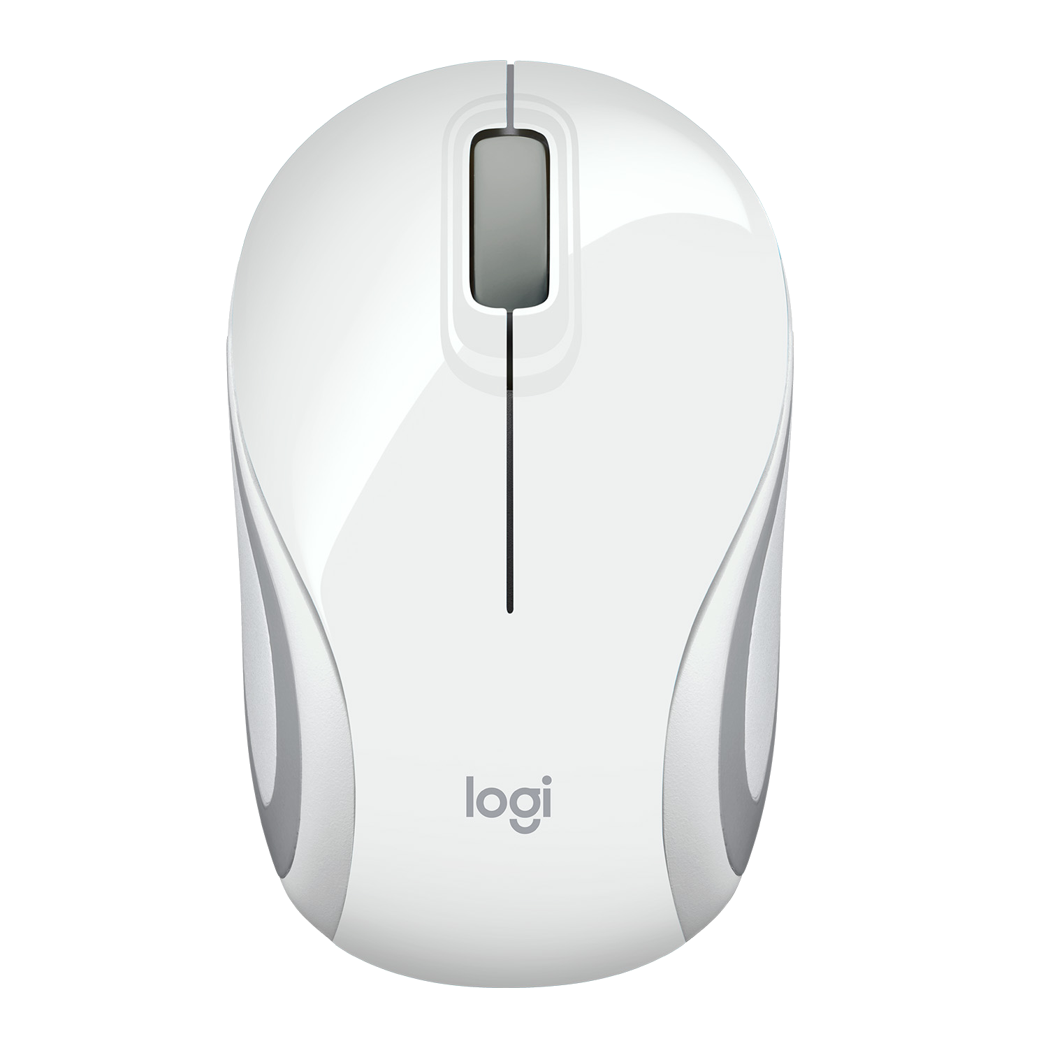 Ratón inalámbrico - Logitech Wireless Mini Mouse M187, 1000 ppp, Blanco