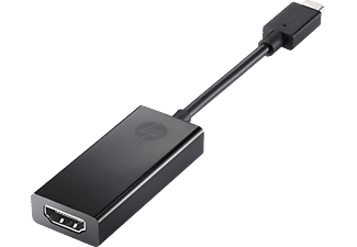 HP 2PC54AA USB-C-zu-HDMI-2.0 Adapter, Schwarz