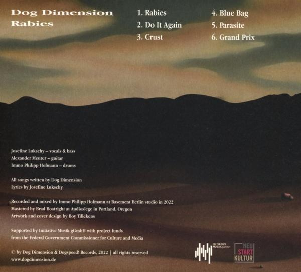 Dog Dimension - Rabies  - (CD)