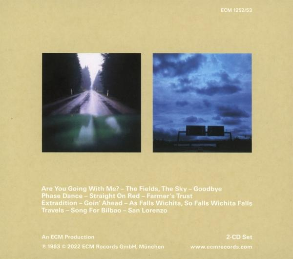 Albumcover mit zwei Bildern. Eines zeigt eine Straße, das andere einen bewölkten Himmel.
