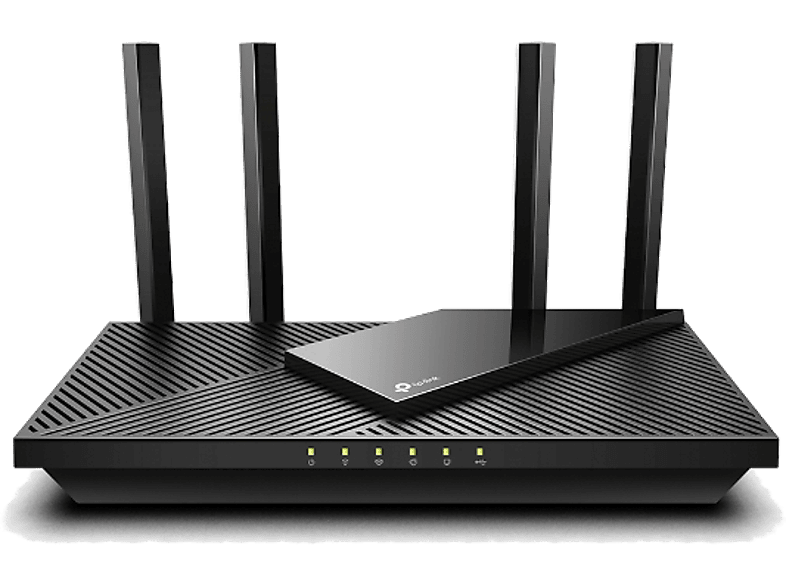 TP-LINK Archer AX55, AX3000 Mbps, 4×Gbps Portlar, Çift Bant, AP Mod, Fiber Destekli, Wi-Fi 6 Router