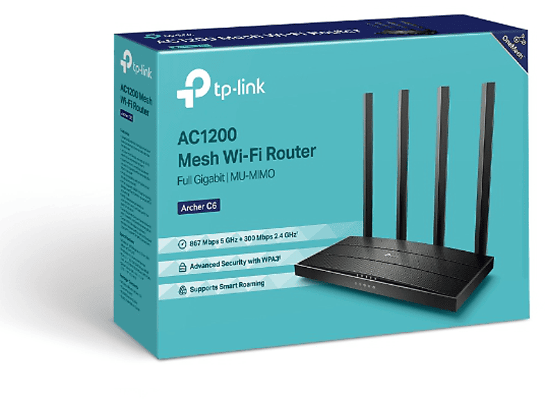 TP-LINK Archer C6 AC1200 Kablosuz Dual Band Router_6