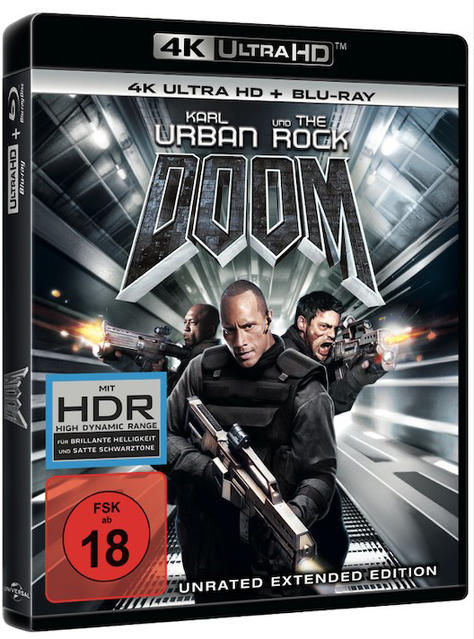 DVD-Hülle mit einem Filmcover mit Schauspielern mit Waffen.