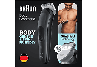 BRAUN BG 3340 3 Ek Parçalı SkinShield Teknolojisi Vücut Bakım Kiti Siyah_3