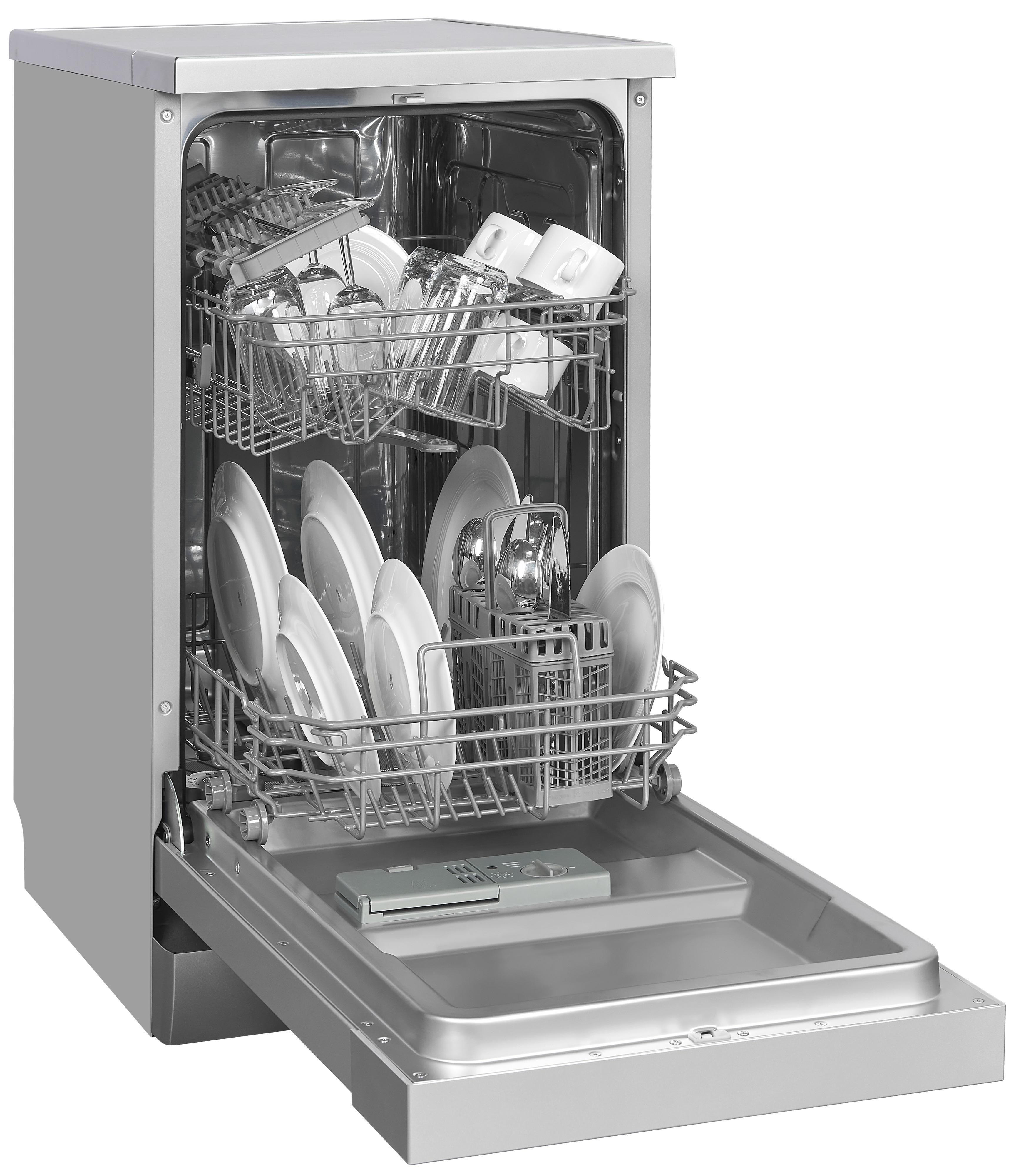 EXQUISIT GSP 9309-030 E Geschirrspüler (Standgerät, 448 mm breit, 49 dB (A), E)