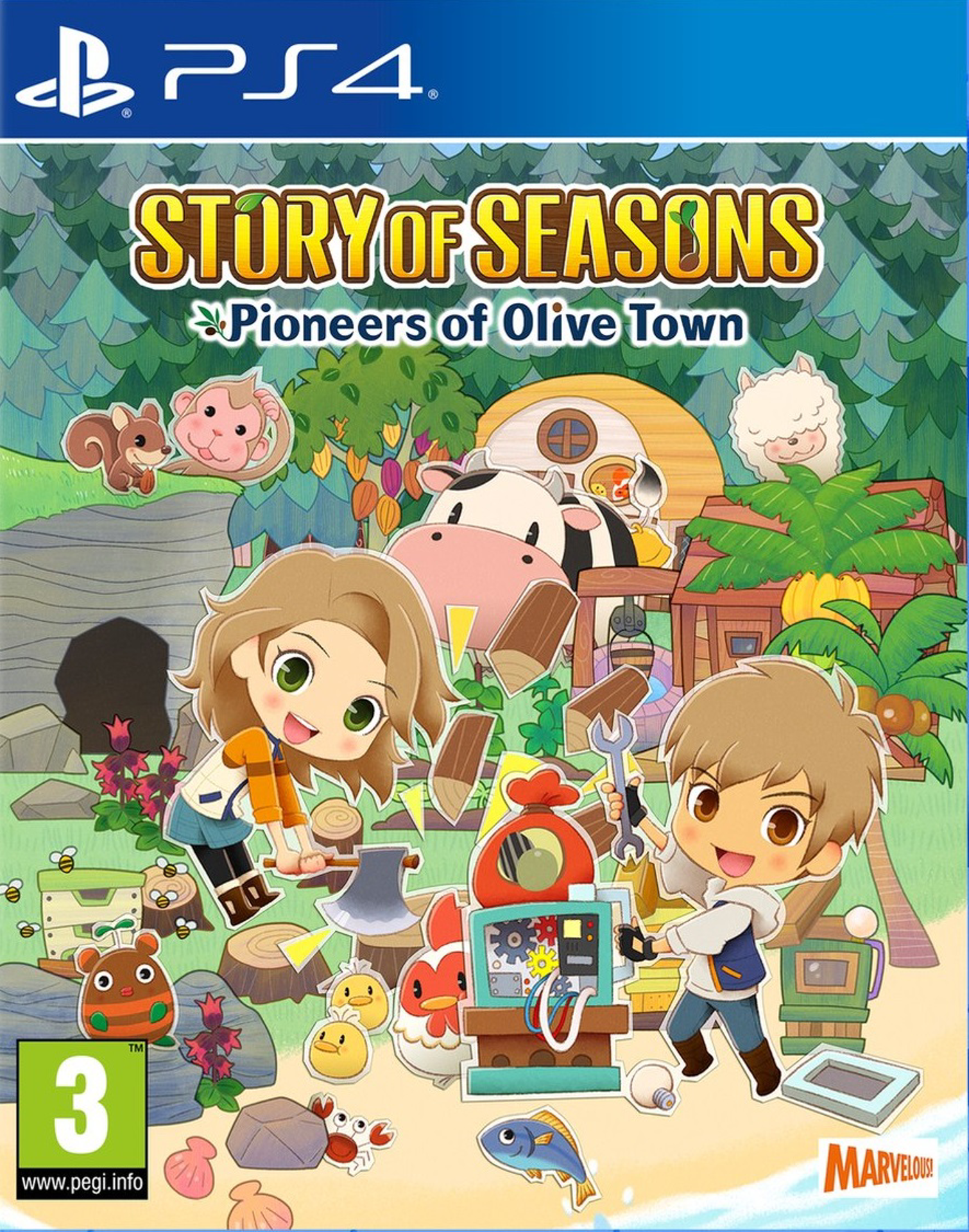 Story Of Seasons: Pionneers Of Olive Town NL/FR PS4
