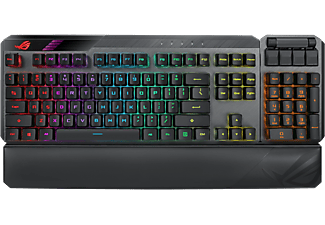 ASUS ROG Claymore II vezeték nélküli billentyűzet, optomechanikus kapcsoló, magyar (90MP01W0-BKHA00)