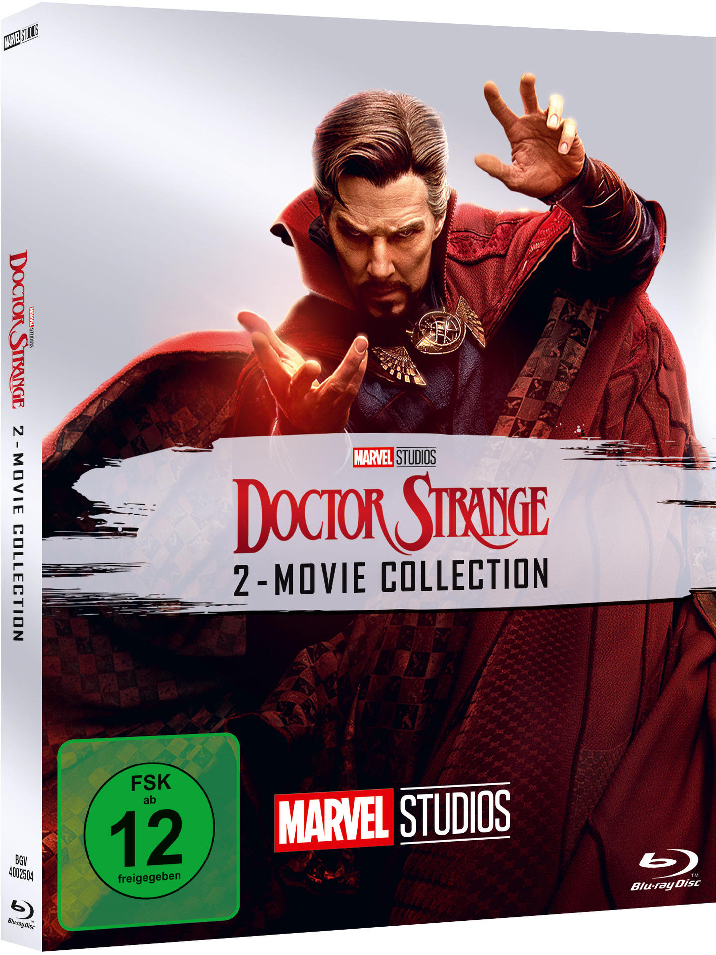 Doctor Strange 2-Movie Collection Blu-ray-Hülle. Enthält Doctor Strange-Artwork.