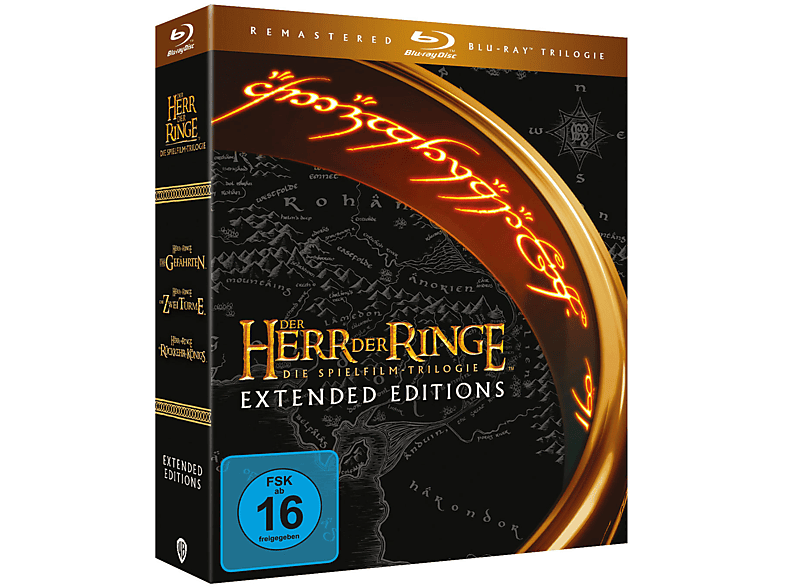 Der Herr der Ringe Extended Edition Trilogie [Bluray] online kaufen MediaMarkt