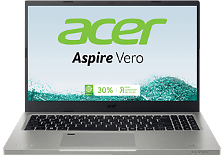 ACER Aspire Vero (AV15-51-55CG), Notebook mit 15,6 Zoll Display, Intel® Core™ i5 Prozessor, 16 GB RAM, 512 GB SSD, Intel Ires Graphic, Volcano Gray