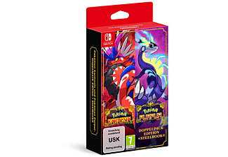 Pokémon Karmesin und Pokémon Purpur-Doppelpack-Edition + SteelBook - [Nintendo Switch]