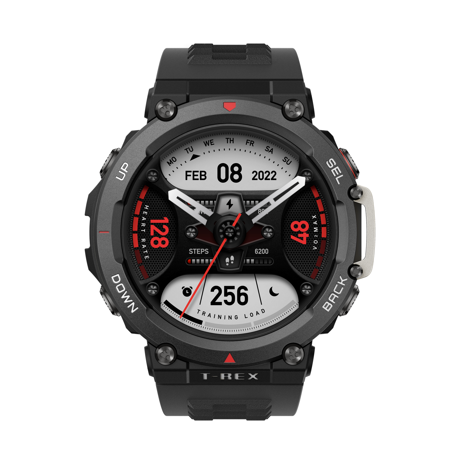 Smartwatch Amazfit Trex 2 1.39 10 atm hasta 24 bt 5.0 negro reloj rex deportivo premium multideporte con gps navegación en tiempo real ejercicio fuerza 150+ modos spo2