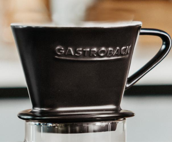 GASTROBACK 42329 Design Pour Over Advanced Wasserkocher, Schwarz