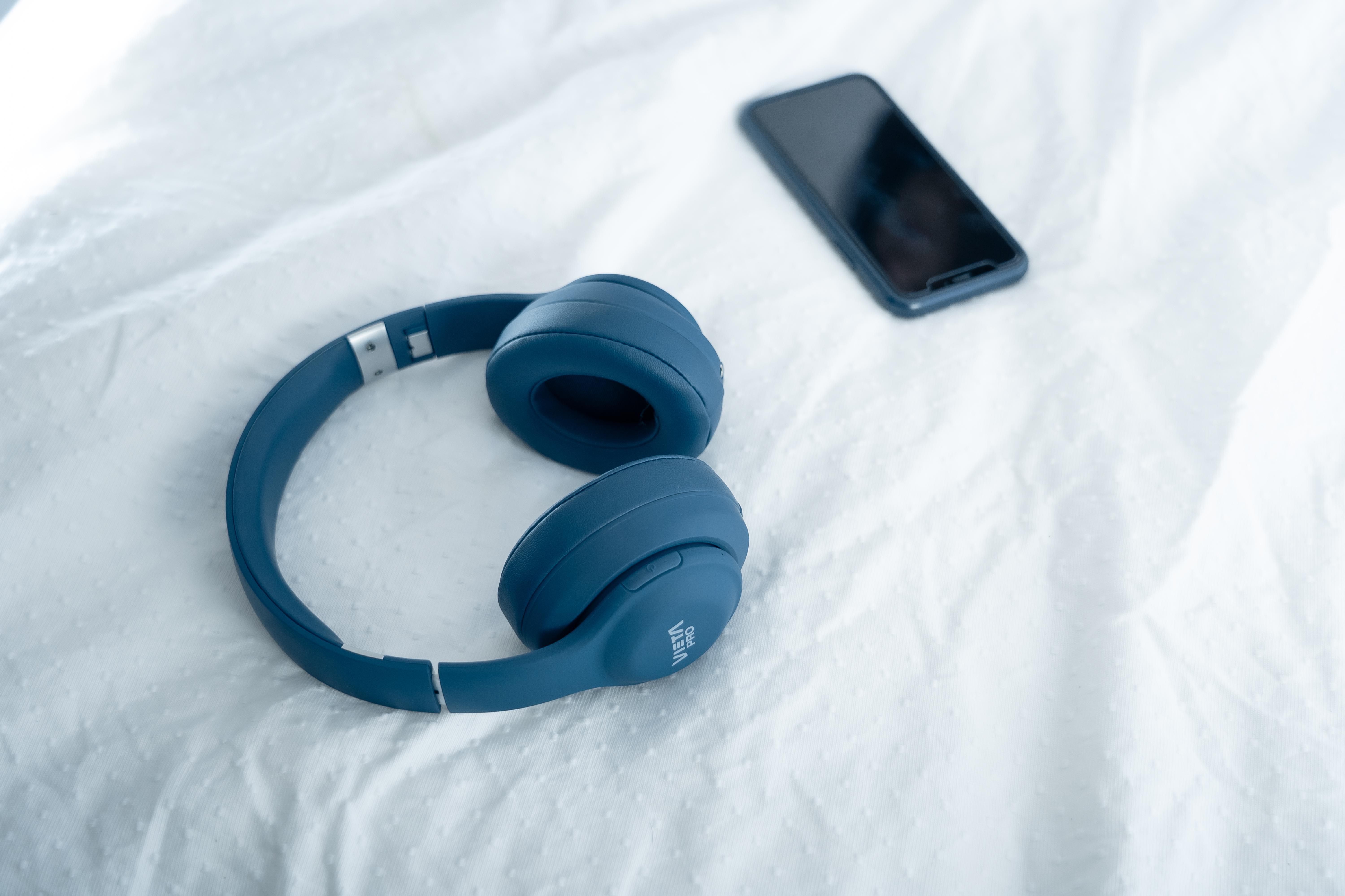 Kopfhörer #SWING, VIETA Bluetooth Blau Over-ear