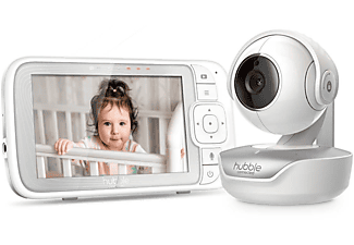 HUBBLE Nursery Pal Deluxe 5" Smart HD Babyphone mit Touch Screen Viewer & tragbare Kamera