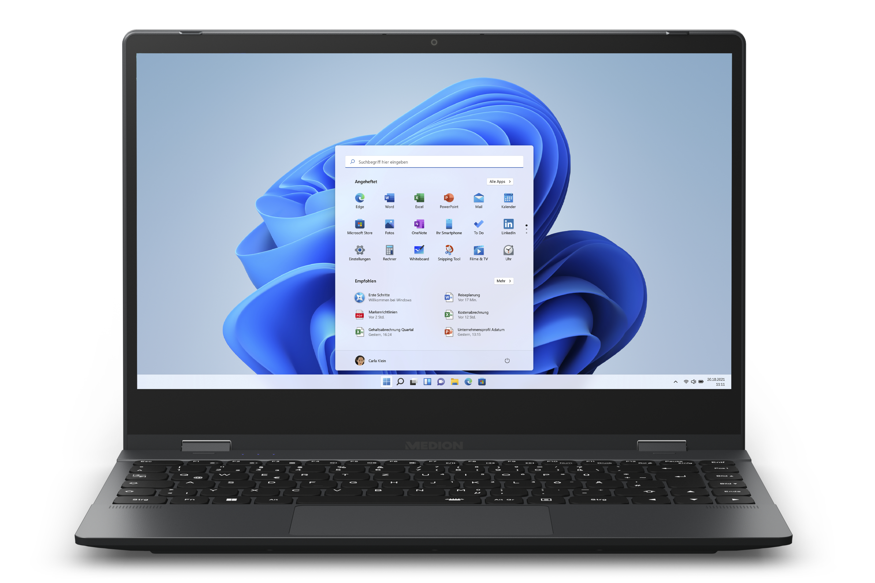 MEDION E14413, Convertible, mit 14 Zoll Display Touchscreen, Intel 
