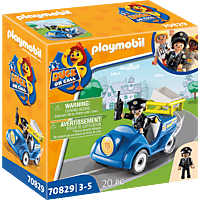 PLAYMOBIL 70829 DUCK ON CALL - Mini-Auto Polizei Spielset, Mehrfarbig