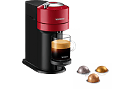 Cafetera de cápsulas - Nespresso® Krups Vertuo XN9105, 1500 W, 1.1 l, Wi-Fi, Bluetooth, Rojo