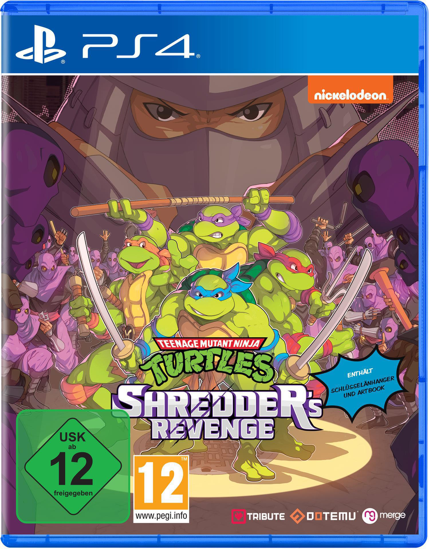 Ninja - 4] Teenage Revenge Shredder\'s [PlayStation Turtles: Mutant