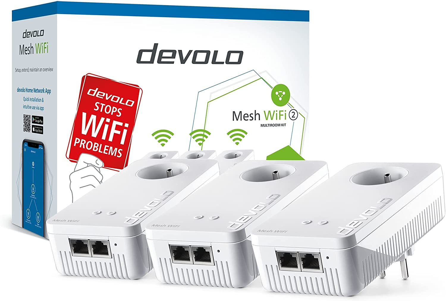 DEVOLO Powerline Magic 2 WiFi 6 Mesh Multi-room Kit (8933)