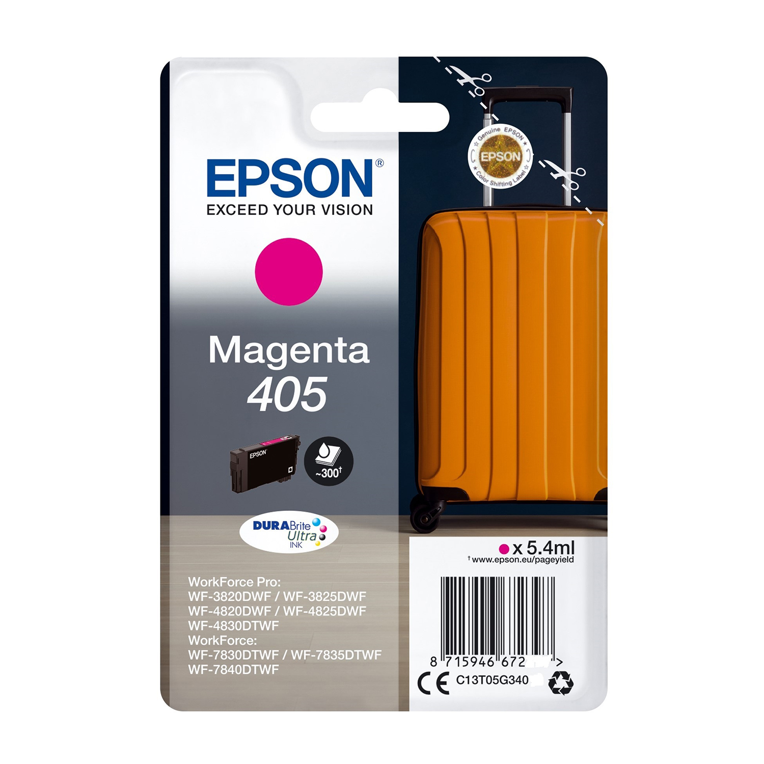 Epson Cartuccia INK Valigia 405