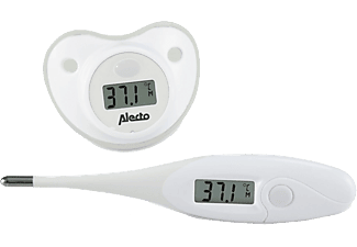 ALECTO BC-04 Babahőmérő szett, 2 az 1ben, fehér szín, egy érintéses gyors mérés