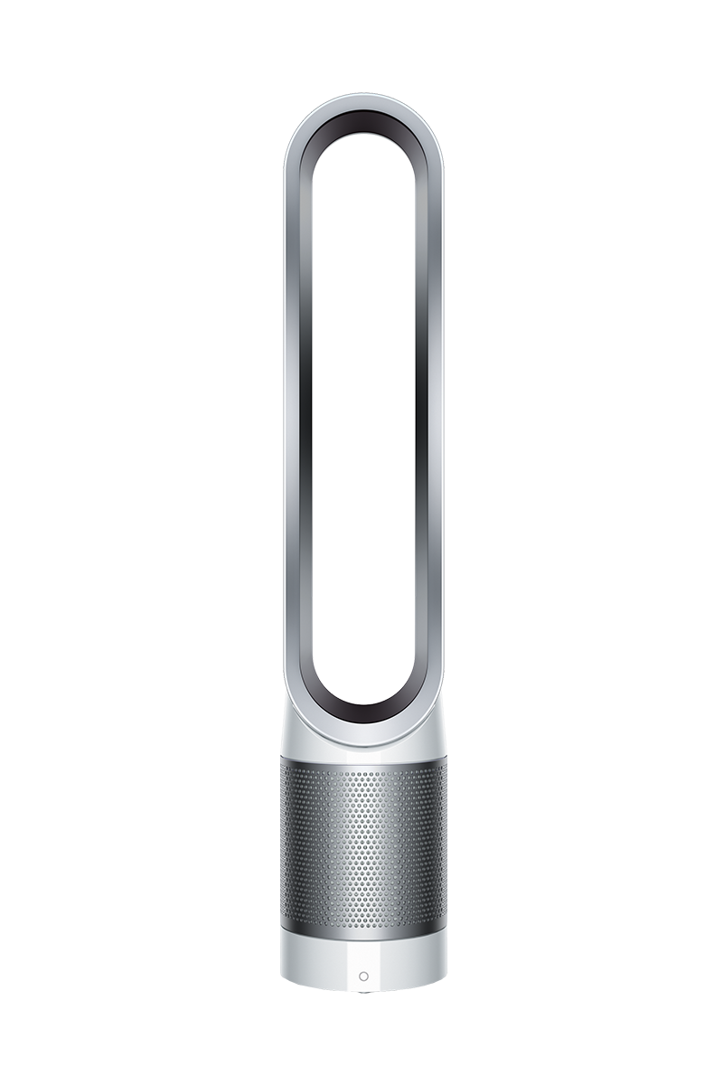 Purificador de aire - Dyson TP00 Pure Cool, Ventilador Purificador de torre, Not Connected, Filtro HEPA Glass 360, 40 W, 10 Velocidades, Blanco/Plata