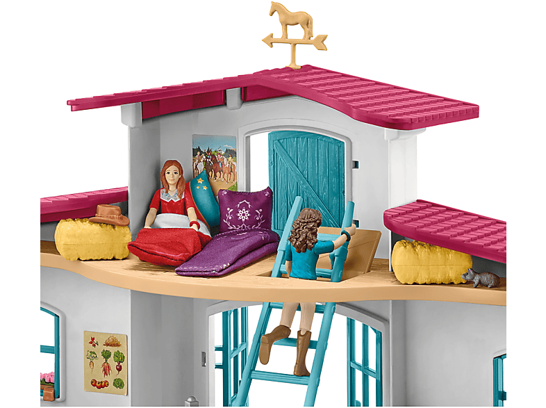 SCHLEICH 42567 REITERHOF Spielfigur Mehrfarbig Spielwelten